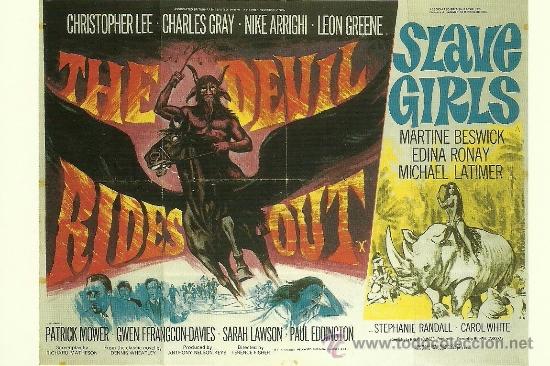 Cine: THE DEVIL RIDES OUT - SLAVE GIRLS