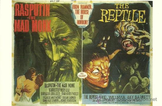 Cinema: RASPUTIN THE MAD MONK - THE REPTILE