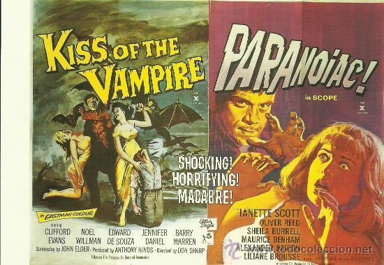 Cine: KISS OF THE VAMPIRE - PARANOIAC!