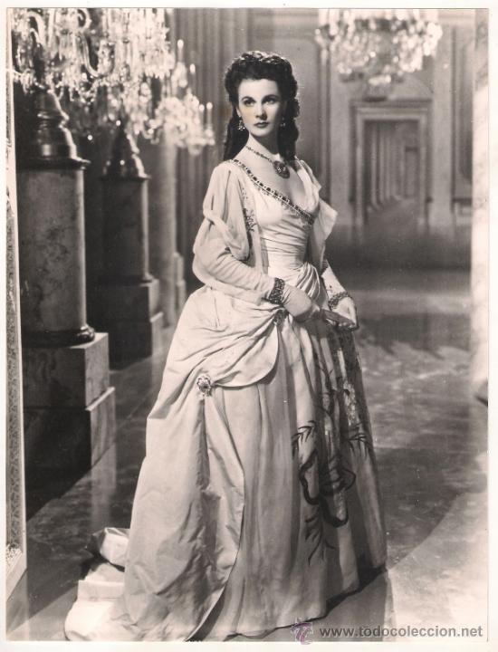 Cin&eacute;ma: FCJ 12212D VIVIEN LEIGH LADY HAMILTON FOTO B/N ORIGINAL ESPA&Ntilde;OLA