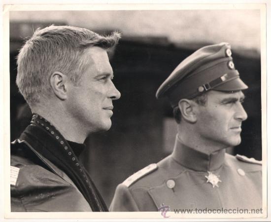 Cine: F8916 GEORGE PEPPARD LAS AGUILAS AZULES FOTO B/N ORIGINAL AMERICANA