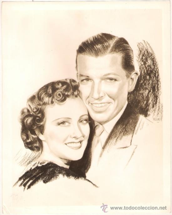 Cine: F26777D BRUCE CABOT MARGARET LINDSAY HA DESAPARECIDO UN HOMBRE FOTO ORIGINAL B/N AMERICANA