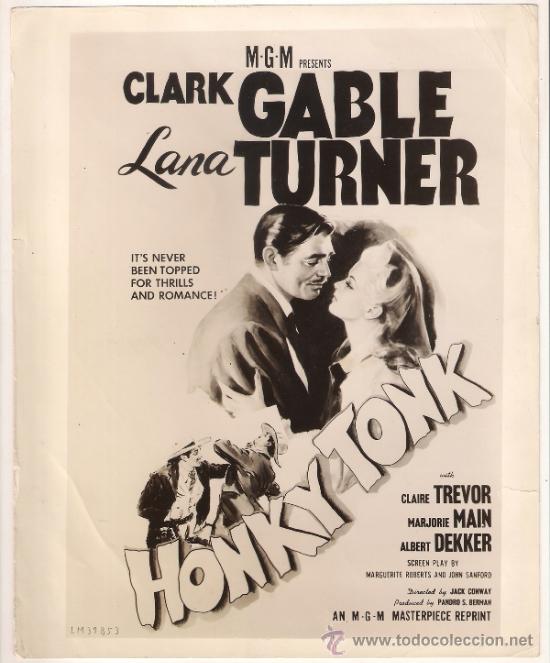 Cinema: F8999 QUIERO A ESTE HOMBRE CLARK GABLE LANA TURNER FOTO ORIGINAL B/N AMERICANA