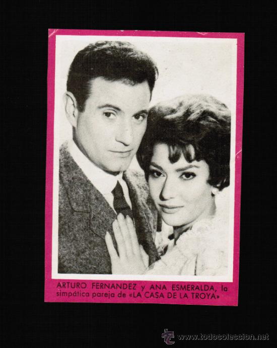 Cine: FOTO ARTURO FERNANDEZ Y ANA ESMERALDA - CONTRAPORTADA BOLSILIBRO