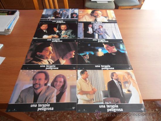 Cine: UNA TERAPIA PELIGROSA,ROBERT DE NIRO, ROBIN WILLIAMS 7 FOTOCROMOS (3216)