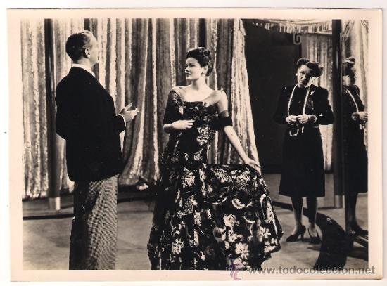 Kino: F9479 GENE TIERNEY CLIFTON WEBB LAURA FOTO ORIGINAL B/N ESPA&Ntilde;OLA