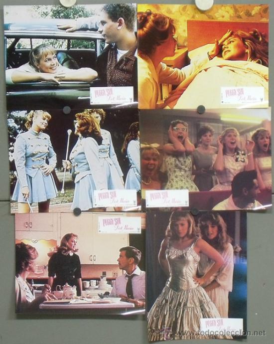 Kino: PD01 PEGGY SUE SE CASO NICOLAS CAGE KATHLEEN TURNER SET COMPLETO 6 FOTOCROMOS ORIGINAL FRANCES