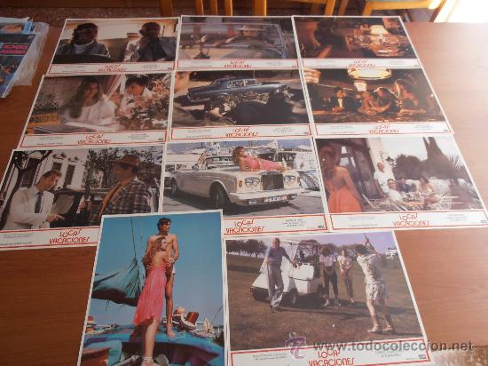 Cine: LOCAS VACACIONES, 11 FOTOCROMOS (4137)