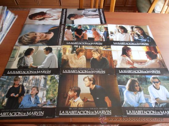 Cine: LA HABITACION DE MARVIN,ROBERT DE NIRO, MERYL STREEP, L. DI CAPRIO 11 FOTOCROMOS (4714)