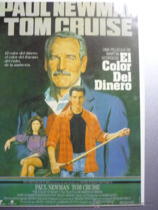 Cine: POSTAL EL COLOR DEL DINERO