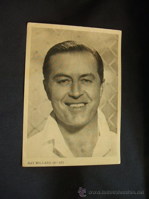 Cinema: COLECCION ARTISTAS DE LA PANTALLA - N&ordm; 137 - RAY MILLAND - OBSEQUIO FLORITA -