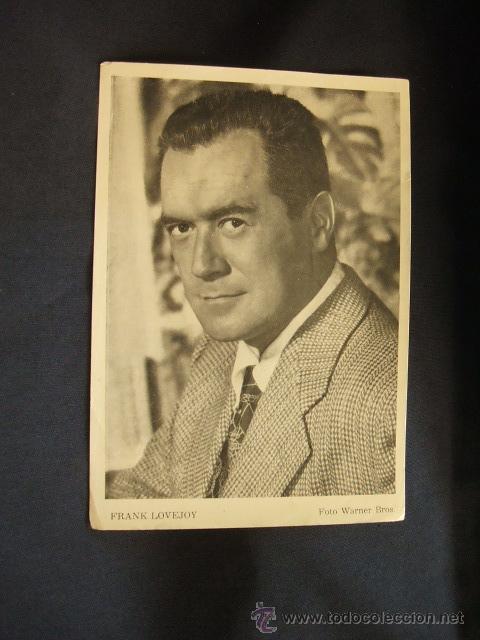 Cin&eacute;ma: COLECCION ARTISTAS DE LA PANTALLA - N&ordm; 55 - FRANK LOVEJOY - OBSEQUIO FLORITA -