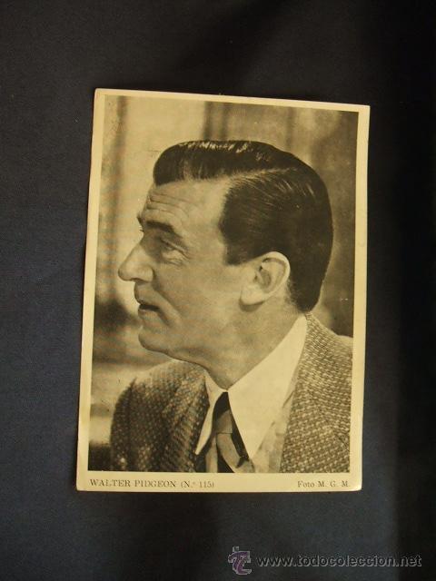 Cinema: COLECCION ARTISTAS DE LA PANTALLA - N&ordm; 115 - WALTER PIDGEON - OBSEQUIO FLORITA -