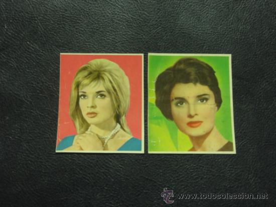 Cine: AGNES LAURENT Y ROSANA PODESTA - FOTO FICHA CONTRAPORTADA BOLSILIBROS BRUGUERA