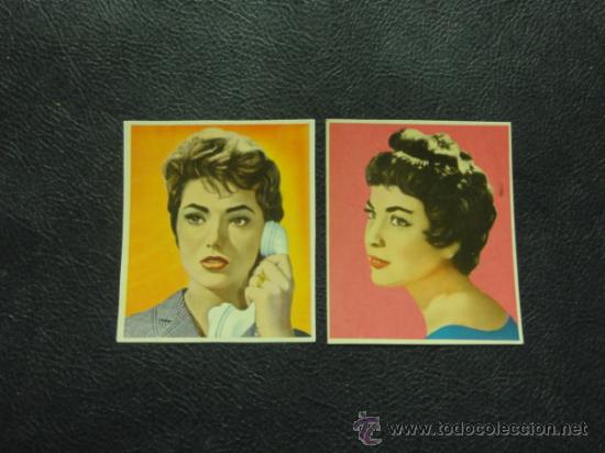Cine: SYLVA KOSCINA Y GIULIA RUBINI - FOTO FICHA CONTRAPORTADA BOLSILIBROS BRUGUERA