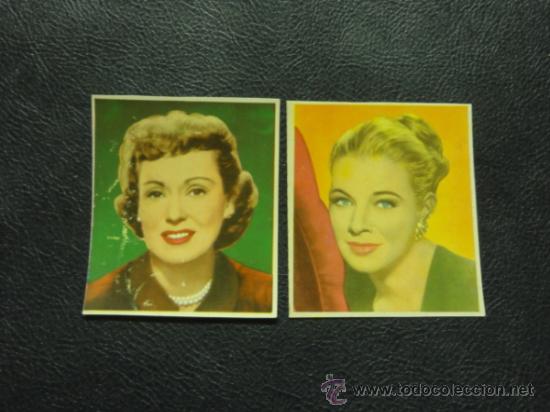 Cine: MARTHA SCOTT Y DOLORES MICHAELS - FOTO FICHA CONTRAPORTADA BOLSILIBROS BRUGUERA