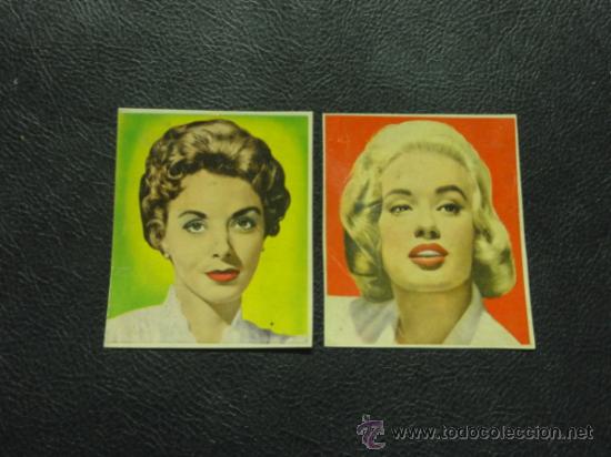 Cine: DANA WYNTER Y MAMIE VAN DOREN - FOTO FICHA CONTRAPORTADA BOLSILIBROS BRUGUERA