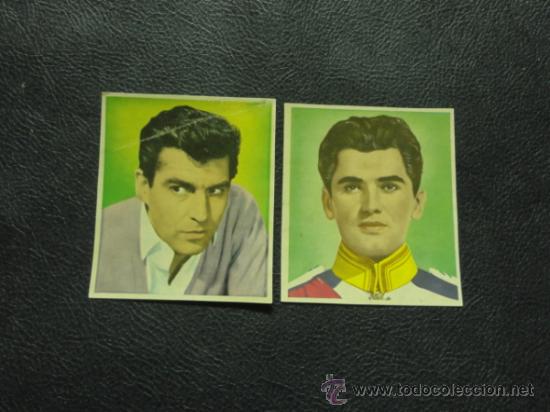 Cine: MICHAEL CRAIG Y EDMUND PURDOM - FOTO FICHA CONTRAPORTADA BOLSILIBROS BRUGUERA