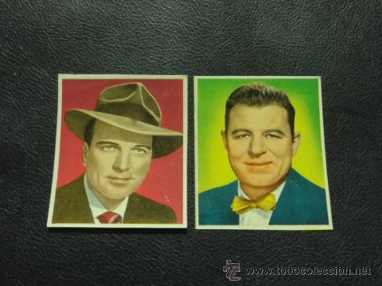 Cine: JOHN LODER Y JACK LARSON - FOTO FICHA CONTRAPORTADA BOLSILIBROS BRUGUERA