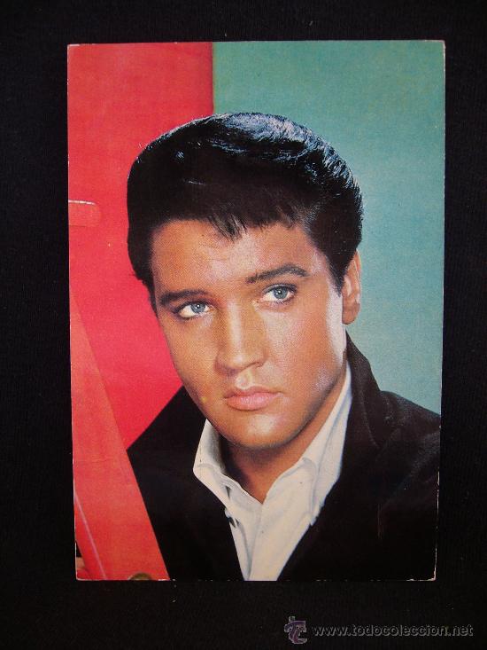 Cine: Postal de Cine Antigua Elvis Presley.