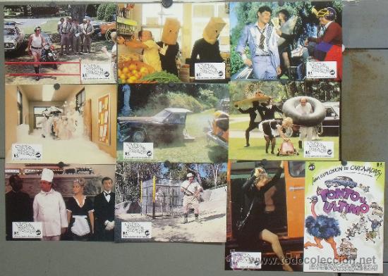 Cinema: PH60 TONTO EL ULTIMO RICHARD BENJAMIN SET COMPLETO 10 FOTOCROMOS ORIGINAL ESTRENO