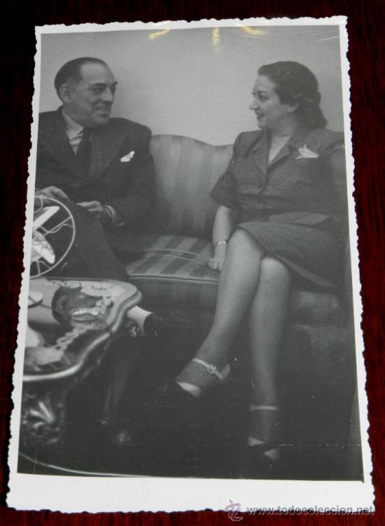 Kino: ANTIGUA FOTOGRAFIA DE LOS PADRES DE CARLOS LARRA&Ntilde;AGA, SE&Ntilde;OR LADRON DE GUEVARA Y SU MUJER M. FERNANDA