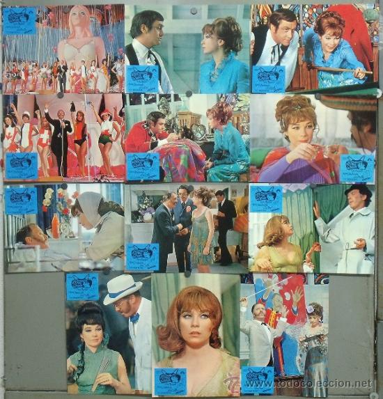 Cinema: PI28 LOS PECADOS DE LA SRA BLOSSOM SHIRLEY MACLAINE SET COMPLETO 12 FOTOCROMOS ORIGINAL ESTRENO