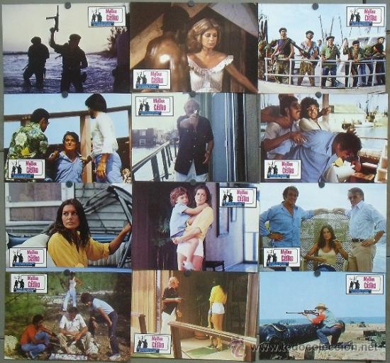 Cinema: PK18 MATAR A CASTRO STUART WHITMAN ROBERT VAUGHN SET COMPLETO 12 FOTOCROMOS ORIGINAL ESTRENO