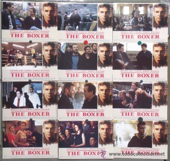 Cinema: PK39 THE BOXER DANIEL DAY LEWIS SET COMPLETO 12 FOTOCROMOS ORIGINAL ESTRENO