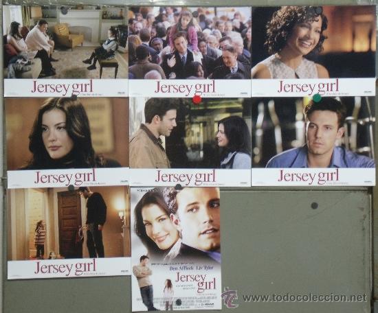 Cinema: PK55 JERSEY GIRL BEN AFFLECK LIV TYLER SET COMPLETO 8 FOTOCROMOS ORIGINAL ESTRENO