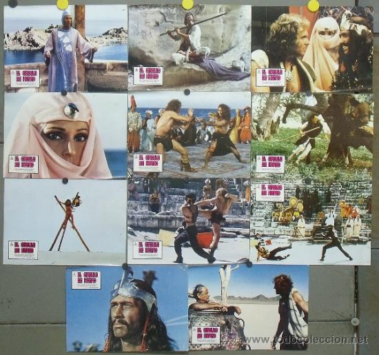 Kino: PL50 EL CIRCULO DE HIERRO LEE CARRADINE WALLACH MCDOWALL SET COMPLETO 12 FOTOCROMOS ORIGINAL ESTRENO