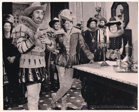Cine: F9625 EMILIO LAGUNA DON QUIJOTE CABALGA DE NUEVO CERVANTES FOTO B/N ORIGINAL ESPA&Ntilde;OLA