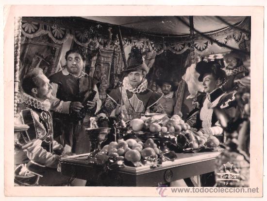 Cine: F9626 RAFAEL RIVELLES DON QUIJOTE DE LA MANCHA CERVANTES CIFESA FOTO B/N ORIGINAL ESPA&Ntilde;OLA