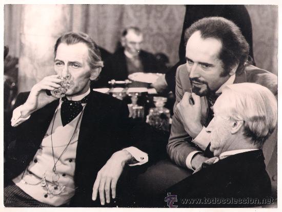 Cine: F29648D PETER CUSHING EL MONSTRUO FOTO B/N ORIGINAL ESPA&Ntilde;OLA