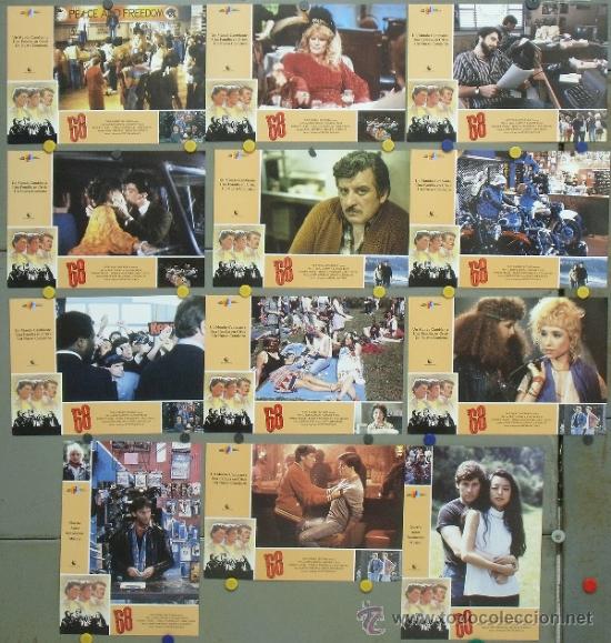 Cin&eacute;ma: PM98 68 SESENTA Y OCHO ERIC LARSON ROBERT LOCKE SET COMPLETO 12 FOTOCROMOS ORIGINAL ESTRENO