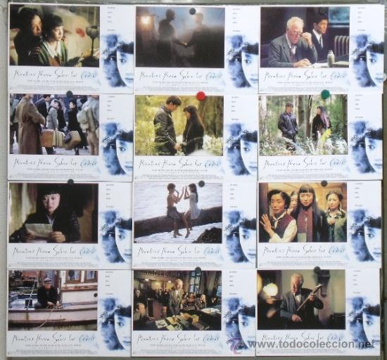 Cinema: PN00 MIENTRAS NIEVA SOBRE LOS CEDROS ETHAN HAWKE SET COMPLETO 12 FOTOCROMOS ORIGINAL ESTRENO