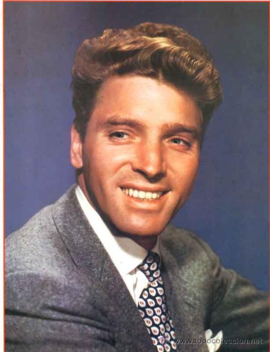 Cin&eacute;ma: BURT LANCASTER - FOTO FICHA CARTULINA- LAS FICHAS DE CACITEL 38