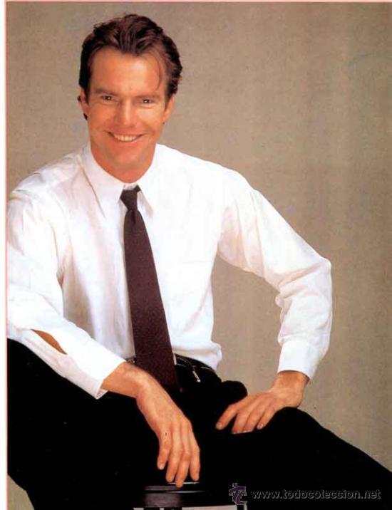 Kino: DENNIS QUAID - FOTO FICHA CARTULINA- LAS FICHAS DE CACITEL 22