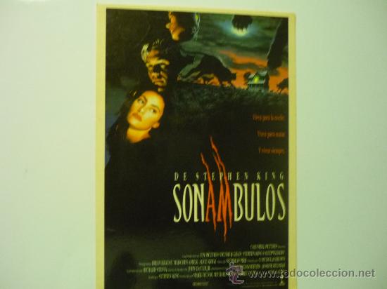 Cine: POSTAL PELICULA SONAMBULOS .- STEPHEN KING