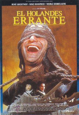 Kino: El holandes errante (postal)