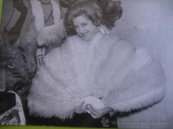 Cine: Mary Santpere. Foto de 17 x 13 cms. aprox.