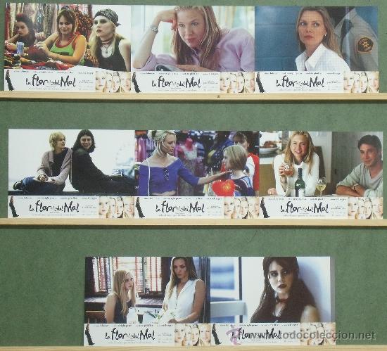 Cine: PW10 LA FLOR DEL MAL MICHELLE PFEIFFER RENEE ZELLWEGER COMPLETO 8 FOTOCROMOS ORIGINAL ESTRENO