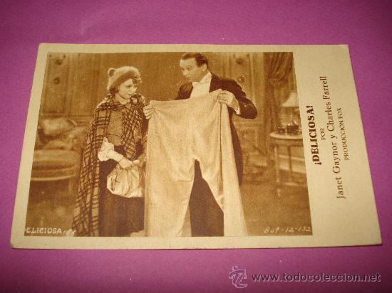 Cine: &iexcl; DELICIOSA ! por Janet Gaynor y Charles Farrell de la FOX A&ntilde;o 1930s.