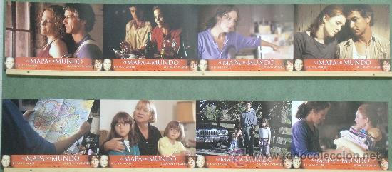 Cinema: PZ46 MI MAPA DEL MUNDO JULIANNE MOORE SIGOURNEY WEAVER SET COMPLETO DE 8 FOTOCROMOS ORIGINAL ESTRENO