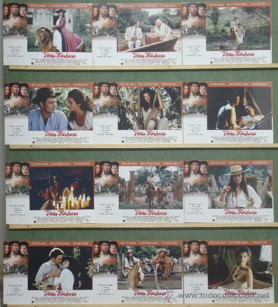 Cinema: PZ76 DO&Ntilde;A BARBARA RUTH GABRIEL JORGE PERUGORRIA SET COMPLETO DE 12 FOTOCROMOS ORIGINAL ESTRENO