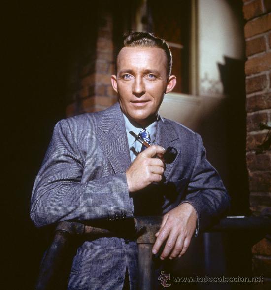 Cine: BING CROSBY FOTO (INMEJORABLE CALIDAD) MEDIDAS 20X30 APROXIMADAMENTE