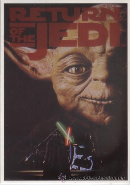 Cine: Postal La guerra de las galaxias (Star Wars): Return of the Jedi