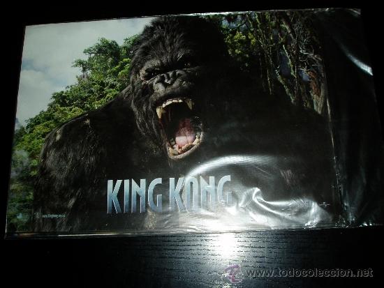 Cine: KING KONG. JUEGO COMPLETO DE 8 FOTOCROMOS. NUEVO.