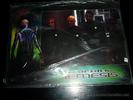 Cine: STAR TREK NEMESIS. JUEGO COMPLETO DE 12 FOTOCROMOS. NUEVO.ORIGINALES ESTRENO.