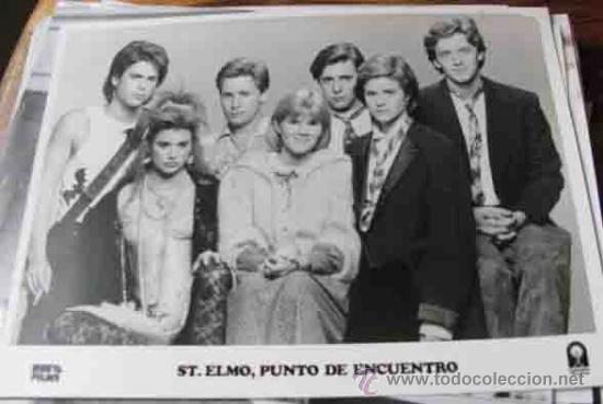 Cinema: FOTOGRAFIA ORIGINAL ST. ELMOS punto de encuentro Emilio Est&eacute;vez Rob Lowe Andrew McCarthy, Demi Moore